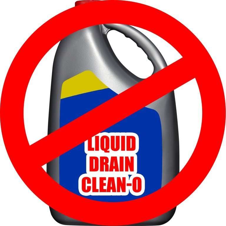 Say No to Liquid Drain Cleaning Chemicals