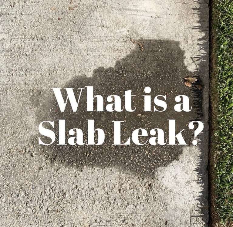 Slab Leak, Causes & Warning Signs
