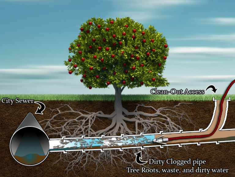 Hydro Jetting is a solution to a clogged sewer line - a sewer line filled with roots can be prevented with regular hydro jetting.