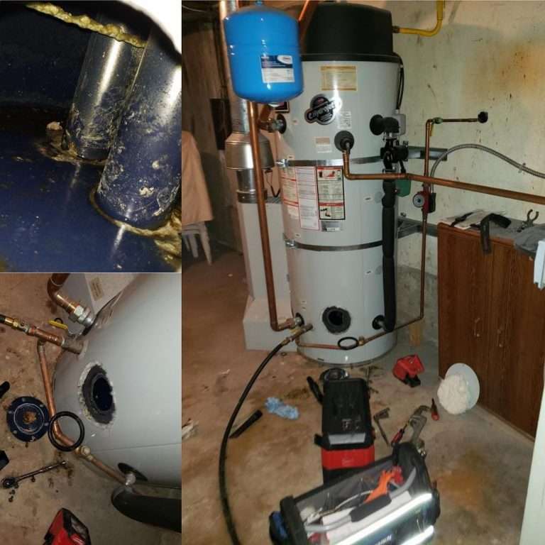 water heater flush by western rooter