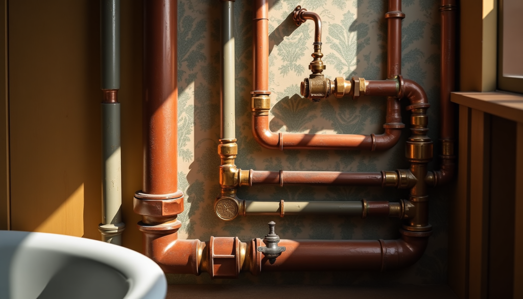 old home plumbing